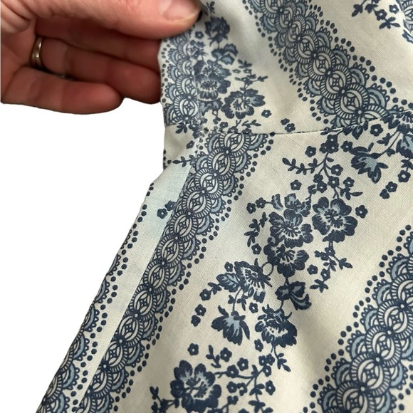 Vintage floral pearl snap shirt 16 1/2-35 - Picture 5 of 8